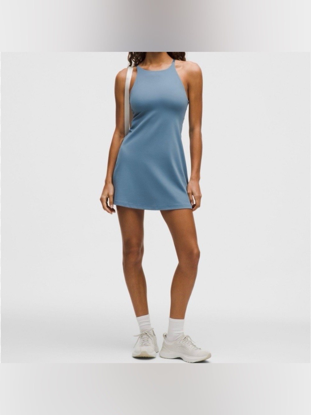 NWT Lululemon Align High-Neck Dress - Steel Blue